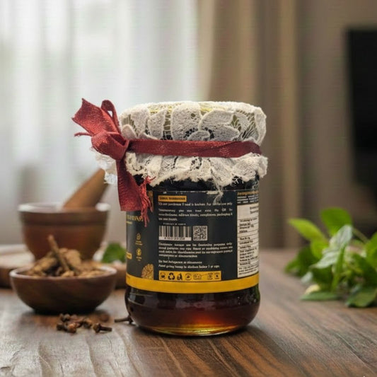 Ginger Honey (Pure Honey with Real Ginger) | Haldiva India