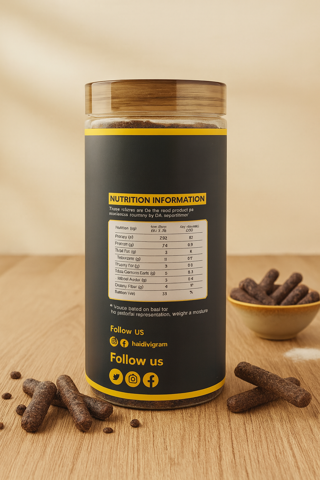 Haldiva Chikuji- Ragi Choco Sticks