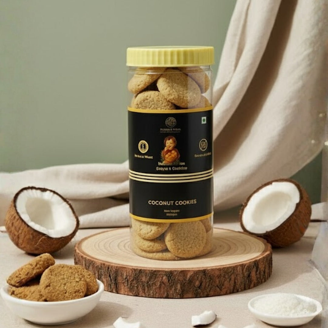 Haldiva Millets Coconut Cookies