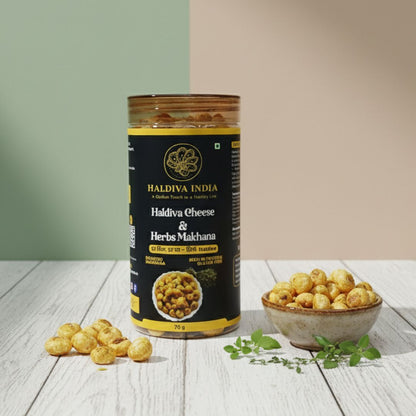 Haldiva Cheese & Herbs Makhana