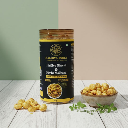 Haldiva Cheese & Herbs Makhana